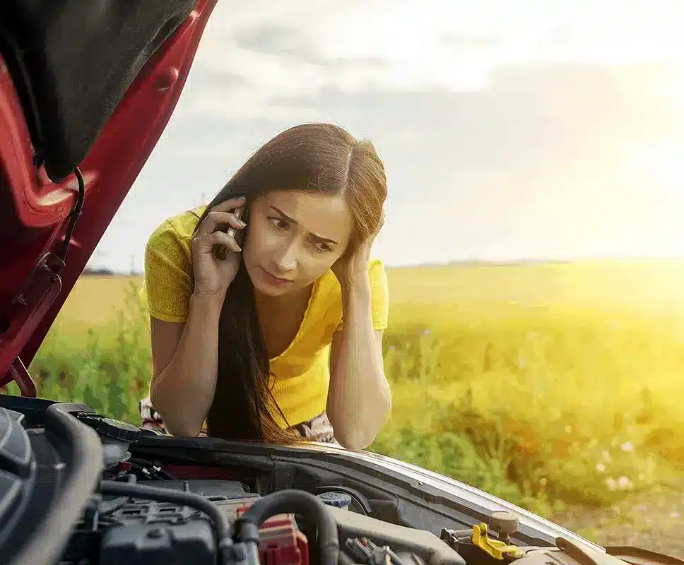 Car owner dealing with repeated vehicle problems after a breakdown