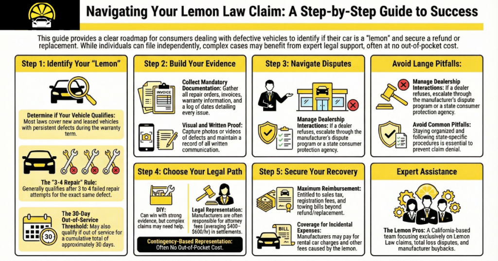 how to win a lemon law case without a lawyer